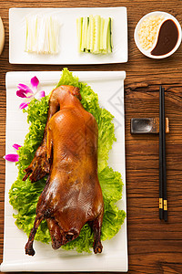 调料鸭子肉户内北京烤鸭图片