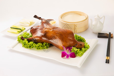 户内食品新鲜北京烤鸭高清图片