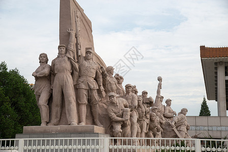 广场文化雕塑北京广场浮雕背景