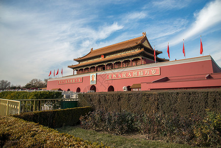 国内著名景点绿化广场北京图片