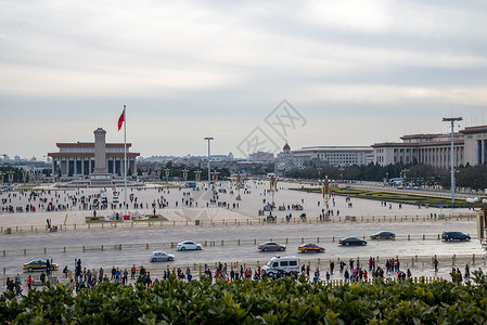 地标建筑都市风景旅游北京广场图片