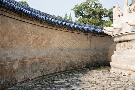 亭台楼阁旅游传统文化北京天坛回音壁图片