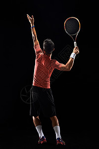 运动员打网球高清图片