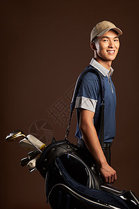 体育器械高尔夫球运动员图片
