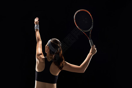 体育器械休闲装运动员打网球图片