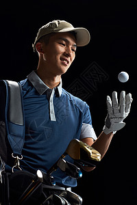 训练高尔夫球运动员图片
