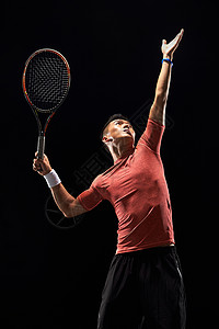 健身球拍运动员打网球图片