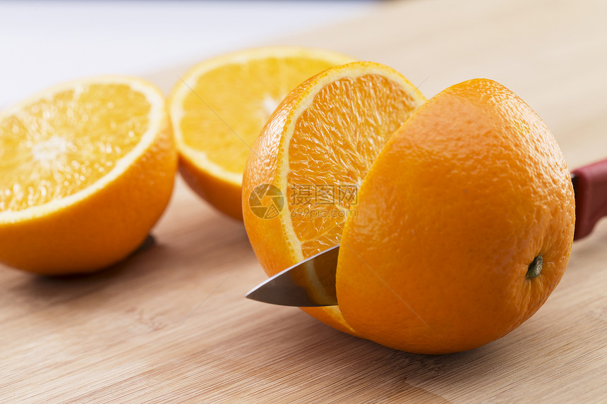果肉食物状态切开的橙子图片