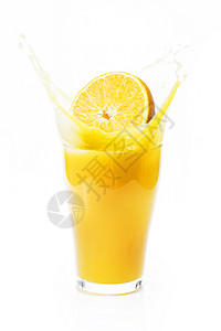 食品饮料玻璃杯橙汁图片