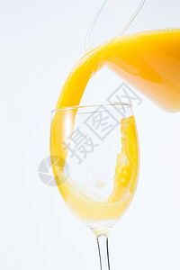 倾斜构图饮食垂直构图玻璃杯橙汁背景
