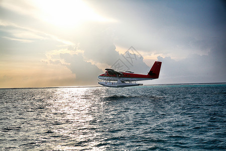 海上交通工具海上滑翔机背景