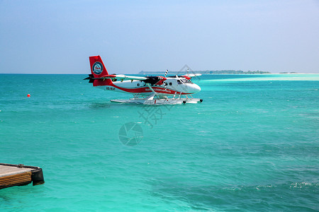 旅游胜地运动飞海上滑翔机高清图片