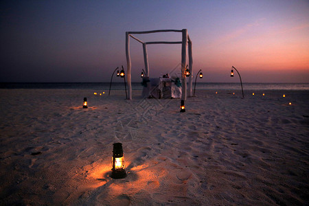 旅游胜地浪漫旅游马尔代夫海景图片
