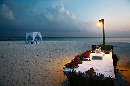 装饰傍晚旅游目的地旅行非都市风光马尔代夫海景背景