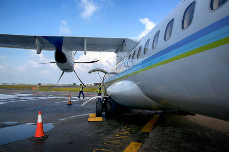 群岛方式运输摄影彩色图片机场背景
