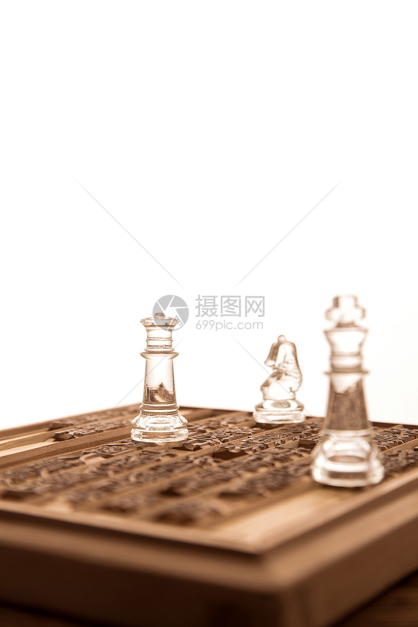 运气四个物体游戏活字印刷和国际象棋图片