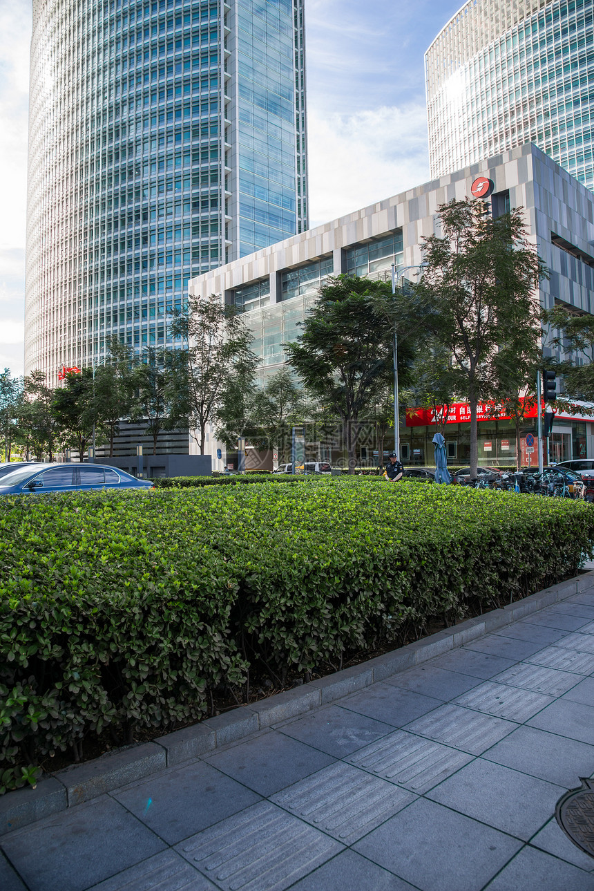 白昼市区亚洲北京金融街图片