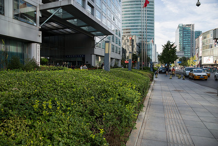 商务北京金融街背景图片