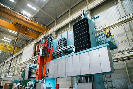 北京建金属工业机器设备工厂车间背景
