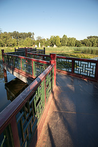绿色水彩色图片北京圆明园图片