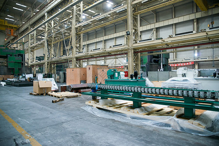 机床厂动力设备工厂车间背景图片