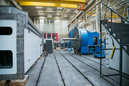 机器结构机器设备工厂车间背景