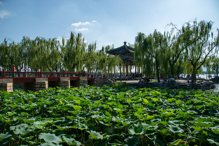 传统文化宁静户外北京颐和园图片