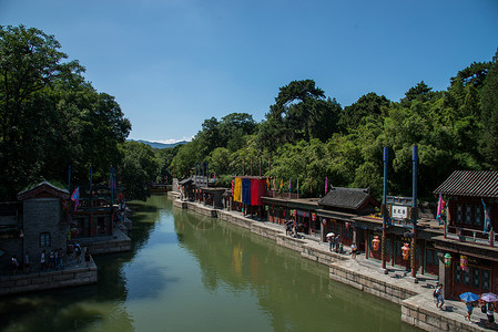 附带的人物首都亚洲北京颐和园图片