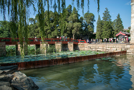 园林昆明湖繁荣北京颐和园图片