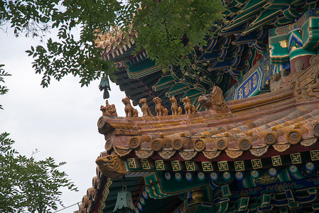 白昼旅游北京雍和宫图片