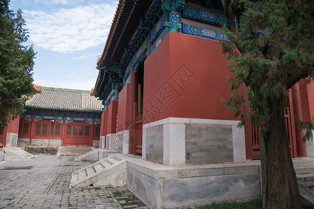 建筑结构公园传统文化北京雍和宫背景图片