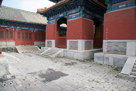 大城市户外名胜古迹北京雍和宫图片