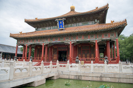 户外神圣东亚北京雍和宫背景图片