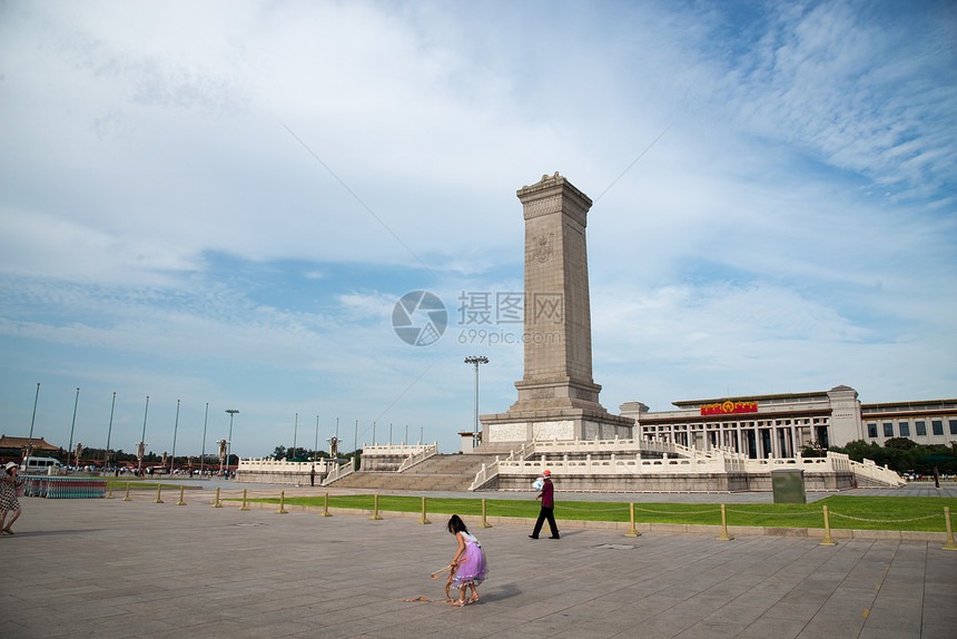 庄严大城市广场北京人民英雄纪念碑图片