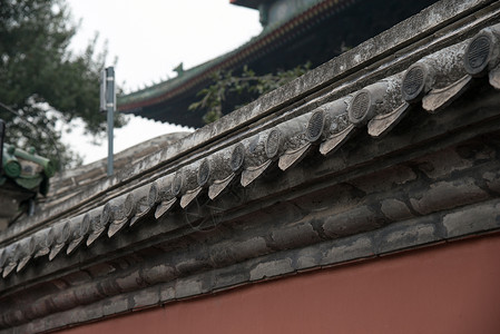 建筑墙壁无人北京钟鼓楼高清图片