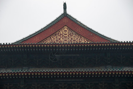 旅游目的地建筑外部旅游北京钟鼓楼高清图片