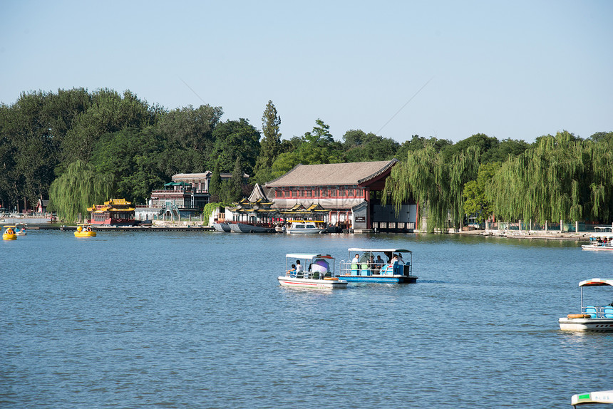 房屋都市风景户外北京北海公园图片