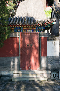建筑垂直构图传统文化北京北海公园图片