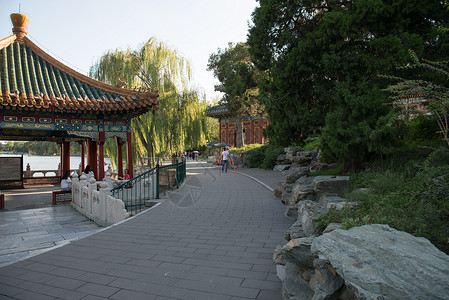 风景首都名胜古迹北京北海公园图片