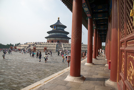 旅游目的地宗教建筑古典风格北京天坛图片