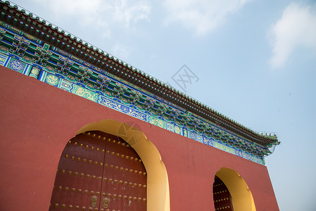 旅游目的地建筑结构古典式北京天坛图片