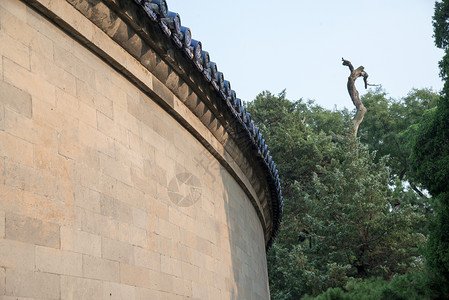 户外古典风格彩色图片北京天坛图片