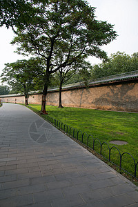 古老的园林古典式北京天坛图片