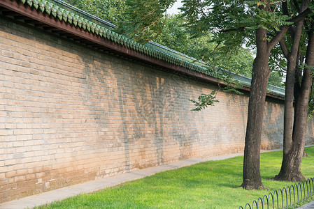 神秘古老中国古老的白昼传统文化北京天坛背景