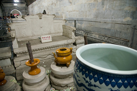 大水缸墓穴陵寝历史北京十三陵背景
