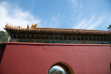 水平构图定陵城市北京十三陵图片