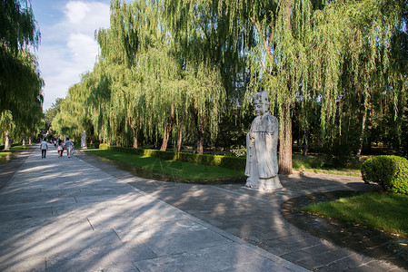 雕像古代皇室北京十三陵图片