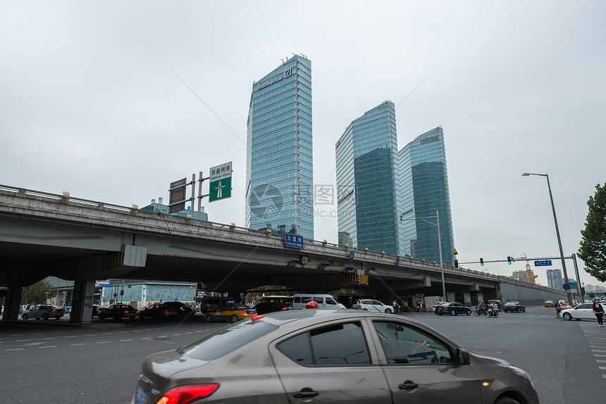 东亚商业区繁荣北京CBD建筑图片