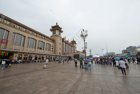 公共建筑旅游目的地当地著名景点北京站高清图片