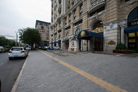 市区金融街道北京金宝街背景